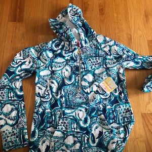Lilly Pulitzer. Hooded skipper
